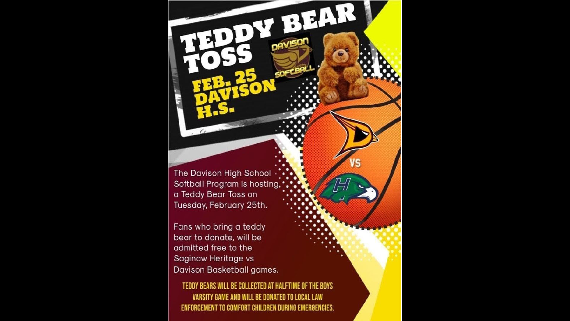 teddy bear toss 2018 tickets